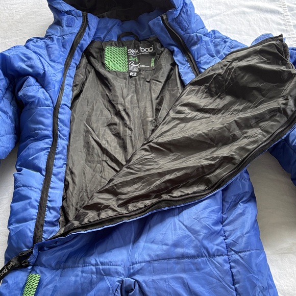 Selk’Bag Lite wearable sleeping bag Kids size K2 4’8”-5’1” Blue cozy camp wear - Picture 10 of 16